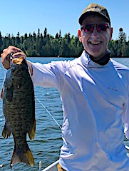 Trophy Smallmouth Bass 1st Time Fishing in Northwest Ontario at Fireside Lodge